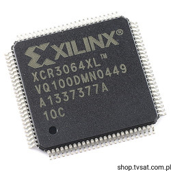 XCR3064XL-10VQ100C CPLD SMD-VQFP100 XILINX BULK