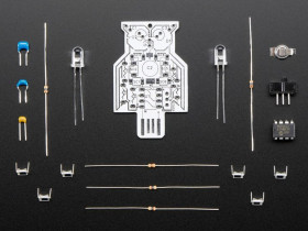 Adafruit Solar Powered Owl Blinky LED Pendant Kit from Lumen Electronic