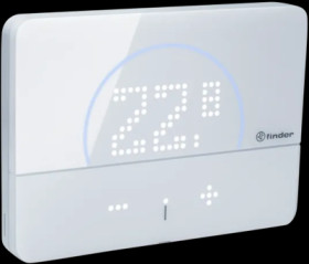 Thermostat, 250 VAC, 5 to 37 °C, white, 1C.B1.9.005.0007