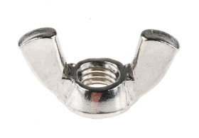 Nakrętka motylkowa gwint M8 A4 316 długość skrzydła 36mm Stal nierdzewna RS PRO