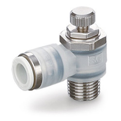 Regulator przepływu SMC Gwintowany Sterownik prędkości AS-FPG