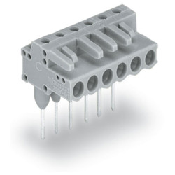 WAGO 232-238/005-000 Female MCS-MIDI 8P 5mm DIN Rail Angled Long Pins