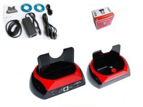 STACJA DOKUJĄCA DYSKU 2,5 3,5 SATA