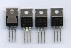 IRG4BC40U (G4BC40U) IGBT 40A 600V 160W (40/20/160A) TO-220 TRANZYSTOR