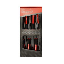 Zestaw wkrętaków płaskie PH PZ AB52006001 /6 szt./