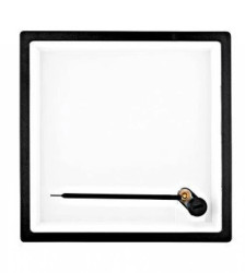 Amperomierz 96x96mm, bez skali, do przekładników