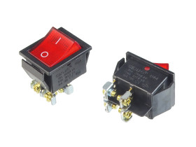 Przełącznik RS-201S-6C3R KCD4 16A 250V ON-OFF