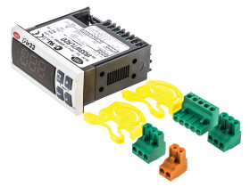 Regulator temperatury PID panelowy Carel Uz: 12 → 24 V ac, 12 → 30 V dc wyjście Przekaźnik 2-wyjściowy
