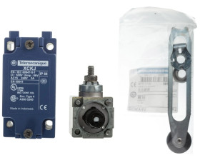 Wyłącznik krańcowy 1R 1Z migowy metal dzwignia obrotowa z regulowaną długością metal XCKJ10541