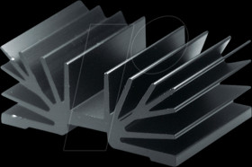 SK 65/37,5 SA Heat sink, 37.5 mm, aluminum, 3.5 K/W, SOT-32