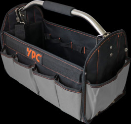 BG00004BKGY "Carrier" tool basket XL, grey-black, 40.5x30x19.5cm