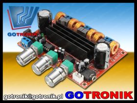 TPA3116D2 wzmacniacz mocy audio 2.1 2x50W +100W 12V-24V