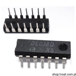 DL038D Quad NAND Buffer_SN74LS38N DIP14 RFT