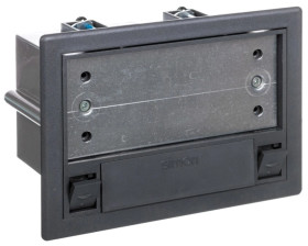 Simon Connect Puszka SF podłogowa pojedyncza 2xK45 + SM102/9 szara SF110/1