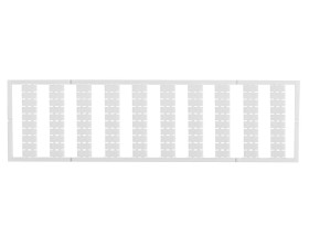 Oznacznik WMB bez nadruku biały 793-501 /5szt./