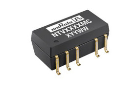 Przetwornica DC-DC, 1W, Uwe 4,5 → 5,5 V DC, Uwy ±9V dc, Iwy ±55mA, Murata Power Solutions