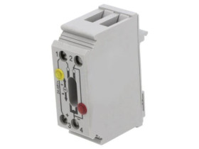 GTF76/48 Złączka szynowa, na szynę DIN, zacisk sprężynowy, szary