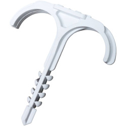 N &amp; L 521STN Double Clamp 12-25mm Fastener, UV-proof, 75 pcs