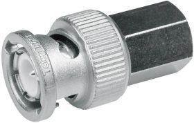 Adapter BNC Telegärtner 100023636 złącze męskie BNC - złącze męskie FME 1 szt.