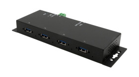 Hub USB USB 3.2 EX-1183HMVS-2 USB 4 USB A, Exsys