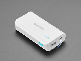 Adafruit USB Battery Pack for Raspberry Pi - 5000mAh - 5V @ 2.1A