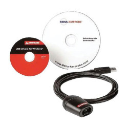 Beha Amprobe 4372676 TL-USB Cable for Telaris ProInstall 1 piece with Driver CD