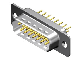 Molex 1731090699 Złącze D-Sub Ilość styków: 15 piny lutownicze 1 szt.