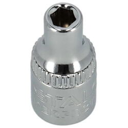Nasadka sześciokątna 1/4” 11mm CrV STALCO PERFECT S-85235