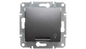 Sedna Przycisk Światło” Z Podświetleniem Grafitowy Sdn1800170