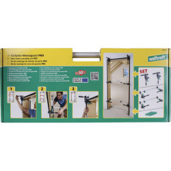 Wolfcraft 3676000 Pro Doorframe Mounting Set Complete Install Kit