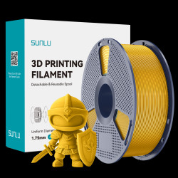 SUNLU PLA 1.75mm 1kg Light Gold / Jasnozłoty