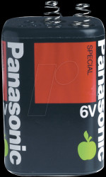 Standard battery, 6-volt with spring contacts 7 Ah