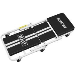 Sealey SCR791 Compact Steel Creeper/Seat with 6 Wheels