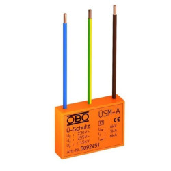 Ogranicznik przepięć Typ 3 ultrakompaktowy z sygnałem akustycznym, USM-A-150 5092466