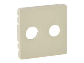 VALENA LIFE Plakietka gniazda TV-RD kremowe 754781 LEGRAND