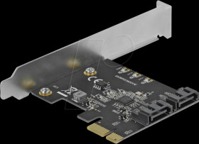 90431 PCIe x1 &gt; 2x SATA
