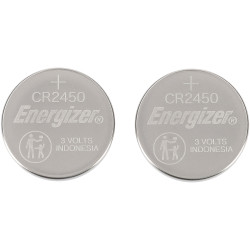Energizer 638179 Size CR2450 Lithium Coin Cell (Pack of 2)