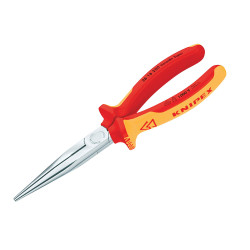 Knipex 26 16 200 SB VDE Long Snipe Nose Side Cutting Pliers 200mm