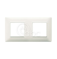 Ramka ozdobna Plana, 2+2M, Ivory, 14643.02