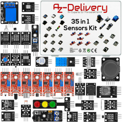 35 in 1 sensor kit module kit and accessory kit compatible with Arduino and Raspberry Pi