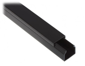 Kanał kablowy LS-20X18/B czarny /2m/