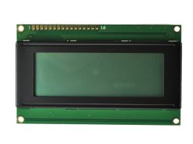 Wyświetlacz; LCD; alfanumeryczny; PC-2004A-FHW-K/W E6; 20x4; Kolor tła: biały; podświetlenie LED; 77mm; 26,5mm; Legend Display T