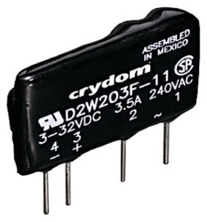 Przekaźnik półprzewodnikowy Montaż na płytce drukowanej 3 A Sensata Crydom 280 V rms Triak SPST