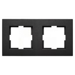 Panasonic NOVELLA Ramka podwójna czarna 92180652M