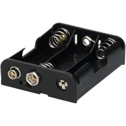 Comfortable BH-331B 3 x Battery Holder AA - Studs