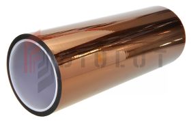 Taśma kaptonowa 250 mm × 33 m – do lutowania i ochrony elektroniki