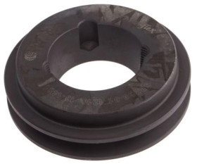 Krążek, śr. całkowita: 94mm, śr. otworu: 32mm, l. rowków: 1, Żeliwo, stal