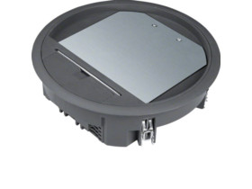 tehalit.VE-EE Pokrywa uchylna VR06 fi215 wykładzina 12mm czarny PA VR06129005 HAGER