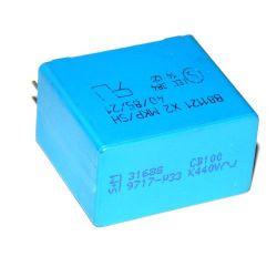 Kondensator 330nF 440AC 10% S+M 27mm x 30mm x 17mm