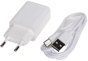 Ładowarka sieciowa USB 5V/1A/USB/C